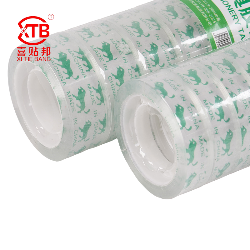 super-clear stationery tape